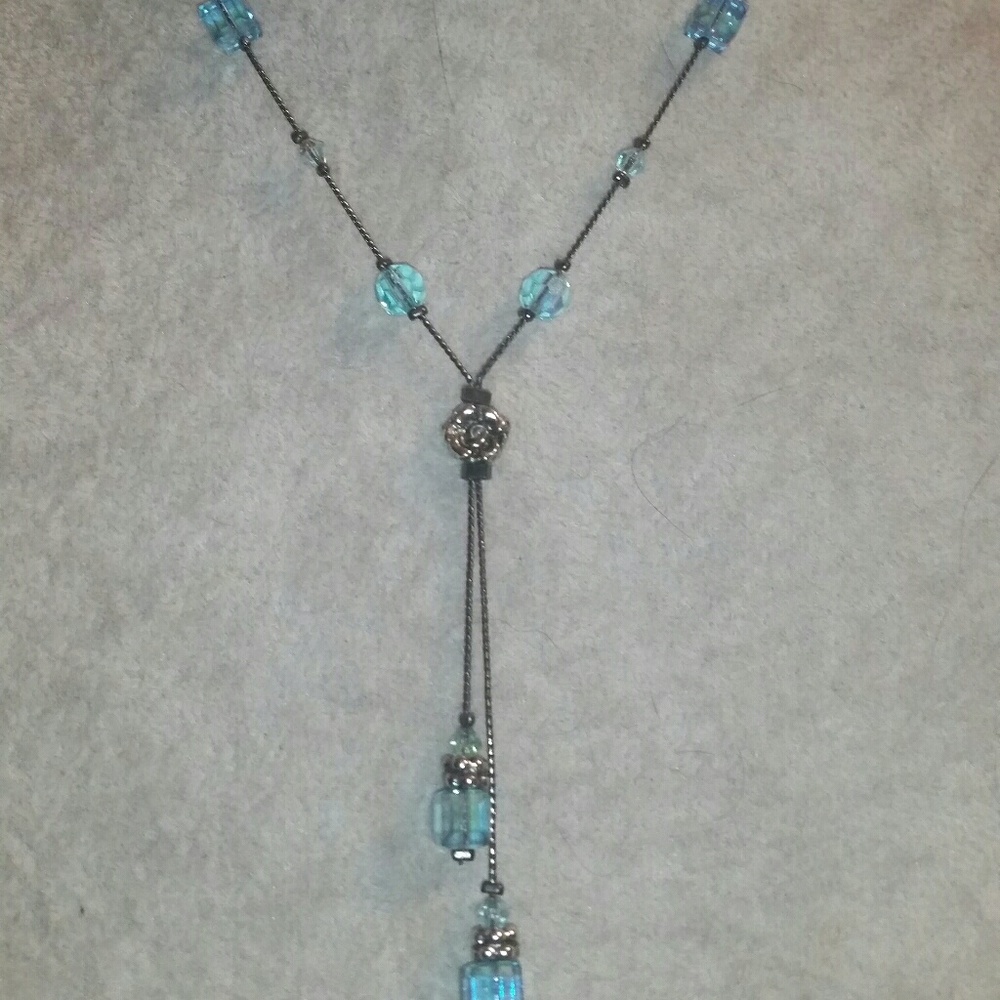 Dabby Reid 'Heidi' Gunmetal & Swarovski Crystal Ne